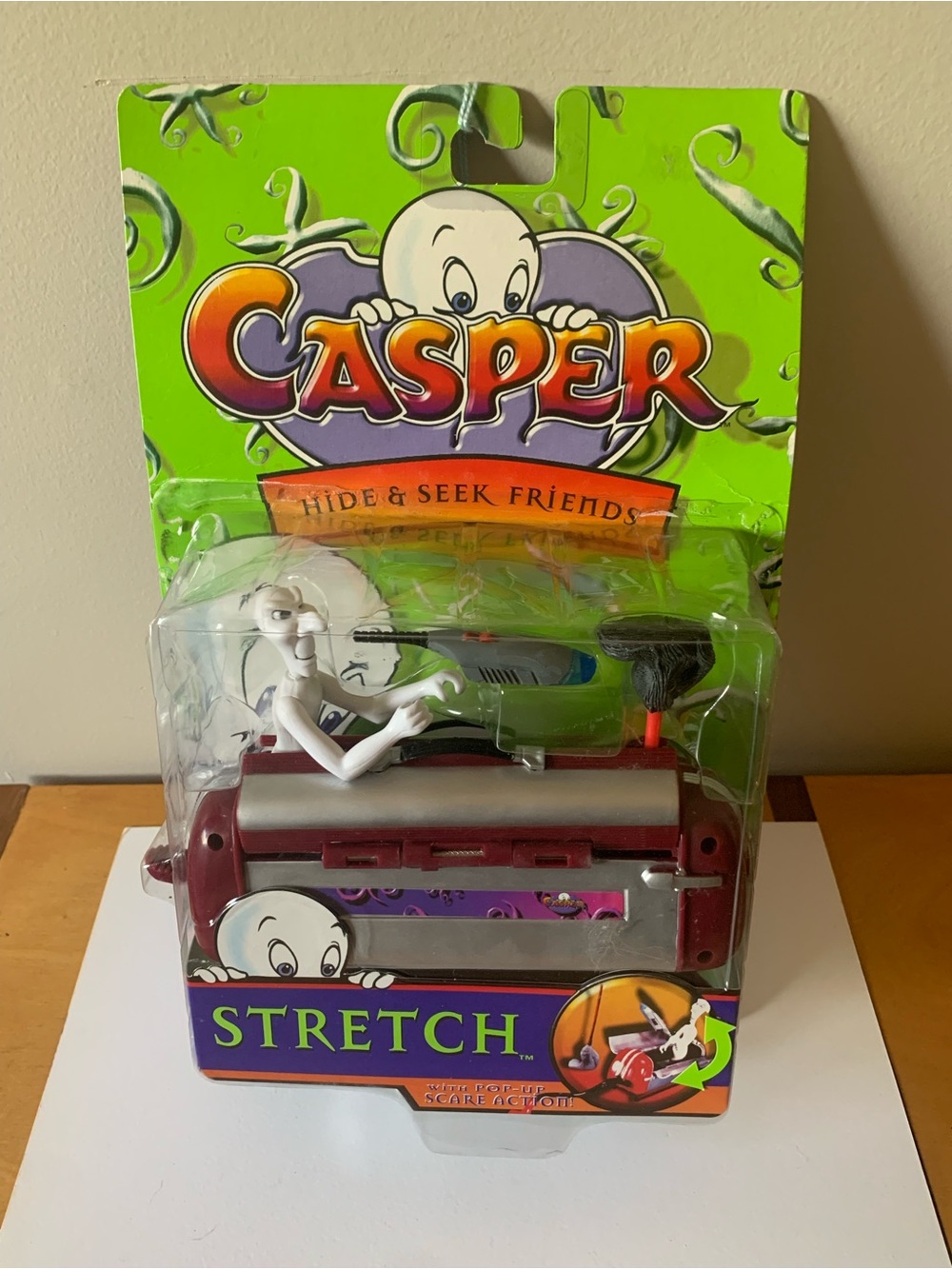 Trendmasters Casper The Ghost Hide And Seek Friends Vacuum Stretch Action Figur